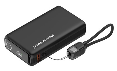 POWERTECH power bank PT-1641 με οθόνη & καλώδιο