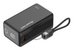 POWERTECH power bank PT-1642 με οθόνη & καλώδιο