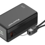 POWERTECH power bank PT-1642 με οθόνη & καλώδιο