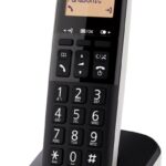 Ασύρματο Ψηφιακό Τηλέφωνο Panasonic KX-TGB610EU Μαύρο - Λευκό με Πλήκτρο Αποκλεισμού Κλήσεων