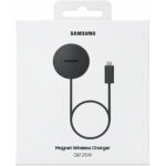Ασύρματος Φορτιστής Slim Samsung EPP2900BBEGWW Qi2.2 25W MagSafe και MPP με USB-C Braided Καλώδιο Μαύρος - Image 2