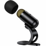 Επιτραπέζιο Μικρόφωνο Hoco L50 Profit για Streaming Gaming Video Calls RGB USB-C Πολυκατευθυντικό Μικρόφωνο Κουμπί Mute Μαύρο - Image 4